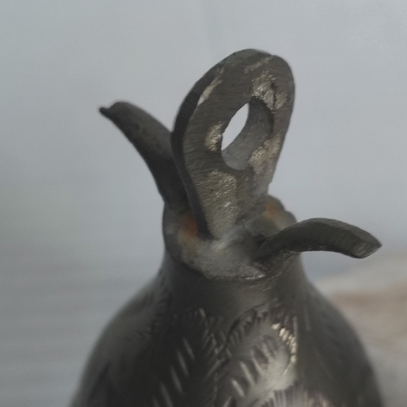 Bells Of Sarna India Brass Etched Bells Lot Of 5 different Size Bells Christmas - Picture 7 of 16